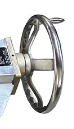 Heavy Duty Precision Slide Pneumatic Gate Valve DN200 OEM