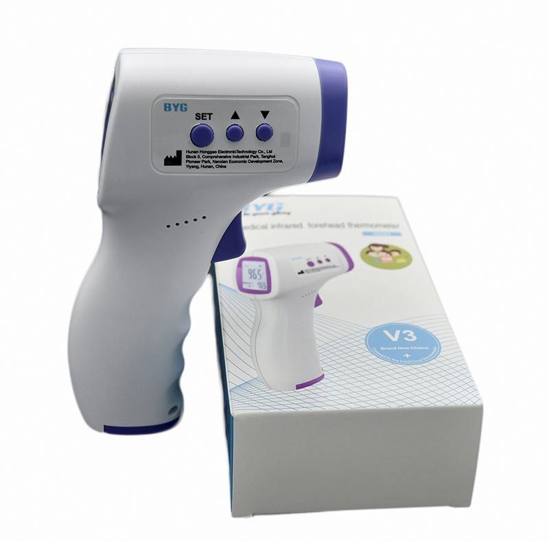 Non contact ir thermometer wireless Infrared Forehead Baby Thermometer