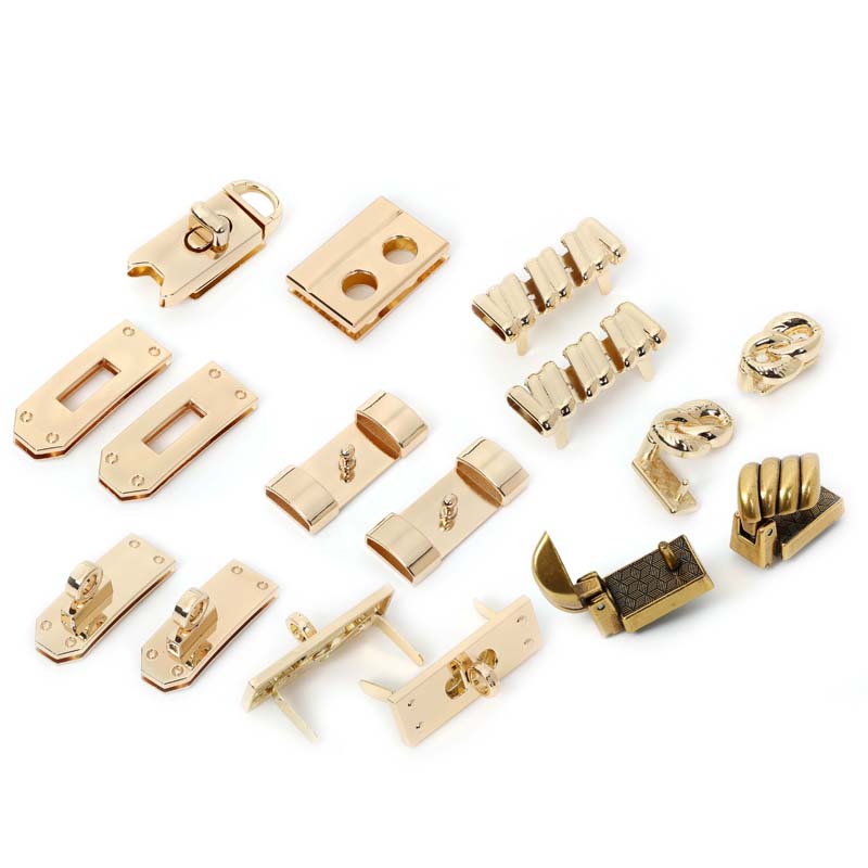 Antirust Handbags Brand Logo Lock Purse Closure Hardware Scratchproof