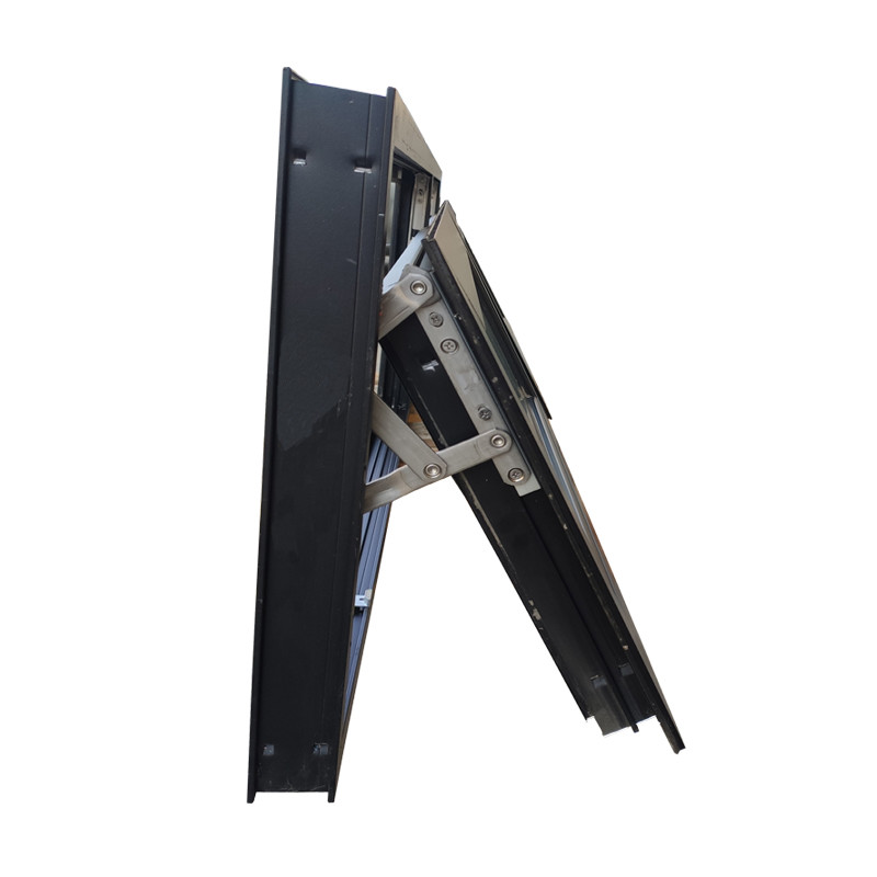 White Frame Aluminium Sliding Windows Sizes Powder Coating PVDF Aluminum Awnings For Houses