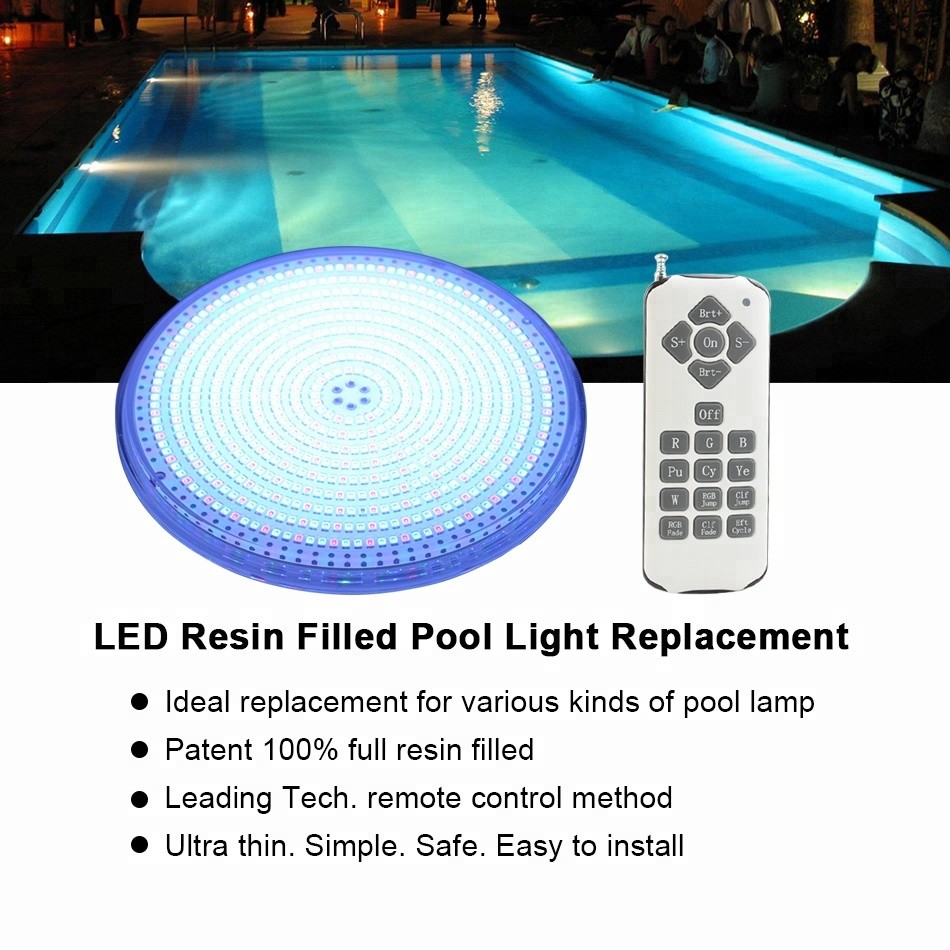 6500lm Led Underwater Remote Control Searchlight , 12 Volt Led Searchlight Marine