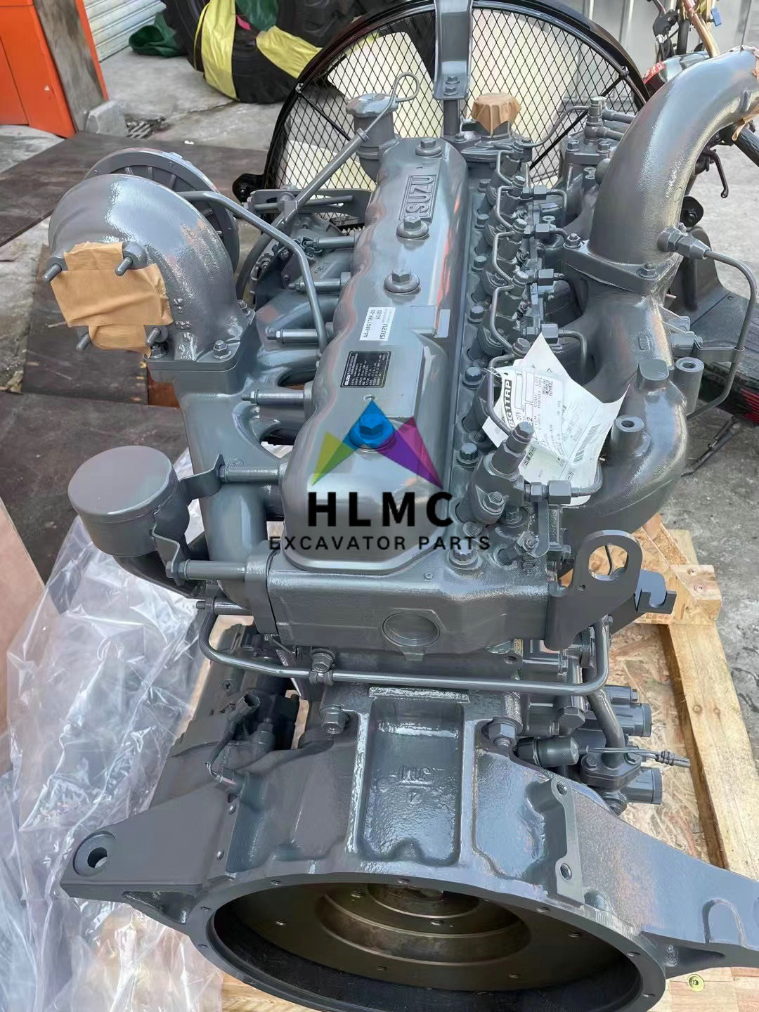 6BG1 6BG1T Complete Engine Isuzu 6 Cylinder Engine Assemblies 2300RPM