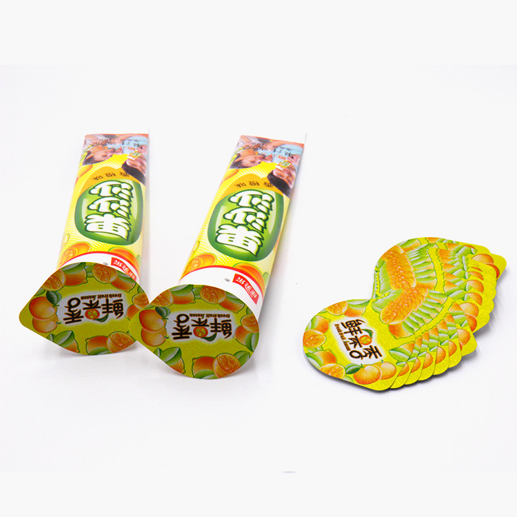 Custom Printing 22mm To 144mm Aluminum Foil Lid Paper Tube 120 Micron