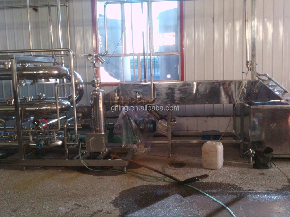 1-80t/Hr Apple Juice Processing Line Sus304 Continuous Sugar Syrup Making Machine