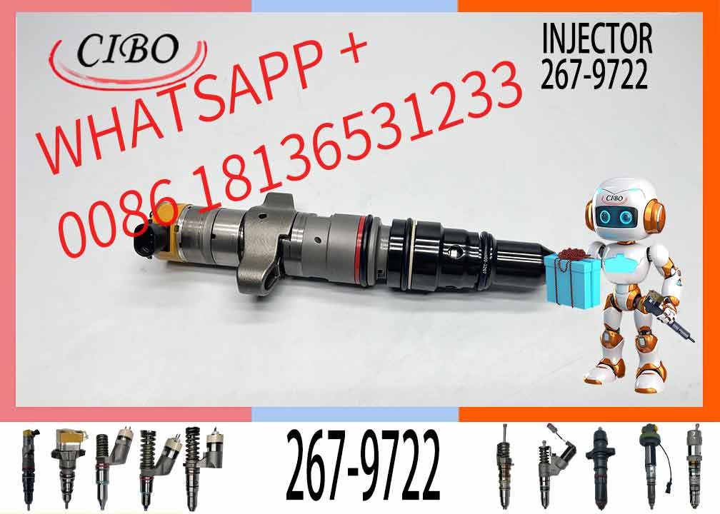 Common rail Injector Diesel fuel Injector Sprayer 267-3361 267-9710 267-9717 267-9722 for C7 C9 Engine