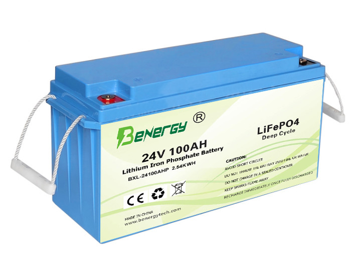 24V 100Ah Cleaner Machine Battery With Bluetooth LCD Indicator