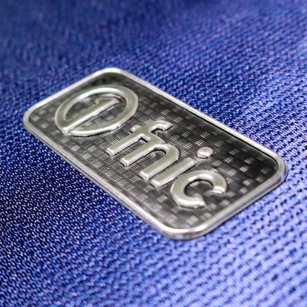 Customized High-Quality Clothing 3D Silver Black Tpu Heat Metal Transfer Logo