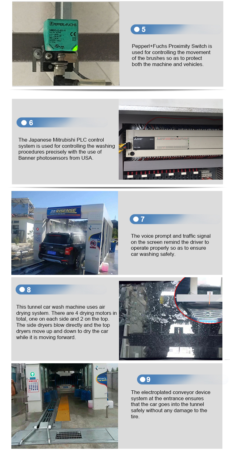 Effective Tunnel Car Washer Pressure Washing Vehicle Equipment Solutions
