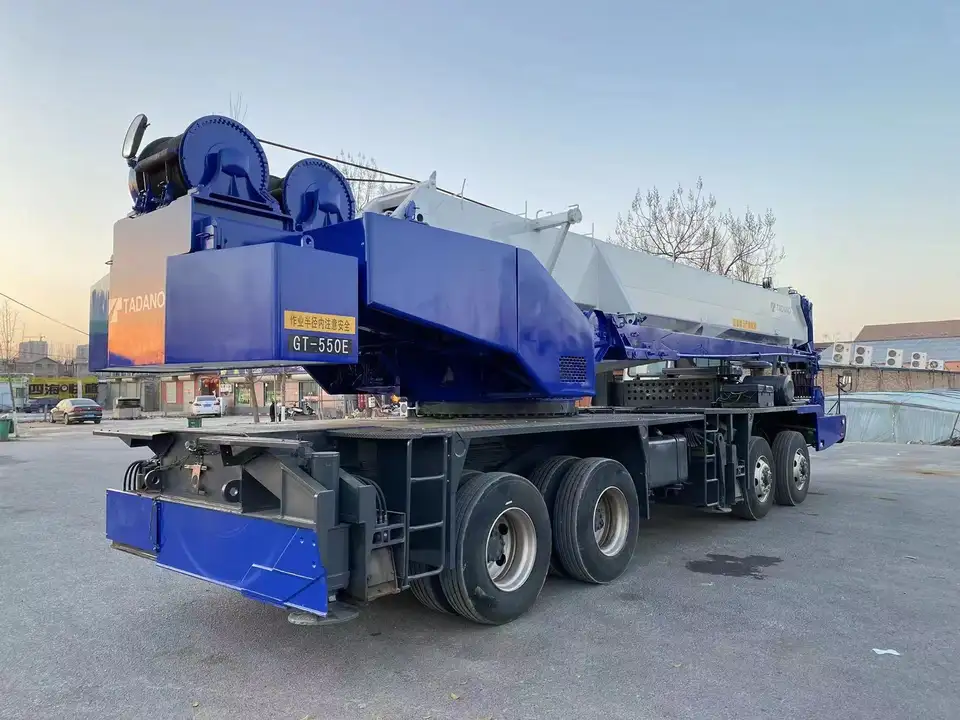 50Ton 55Ton TADANO GT550-E Japan Used Mobile Crane Telescopic Truck Hydraulic Crane