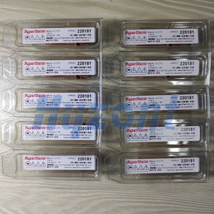 HPRXD Hypertherm 220181 O2 130 Amp Plasma Torch Consumables