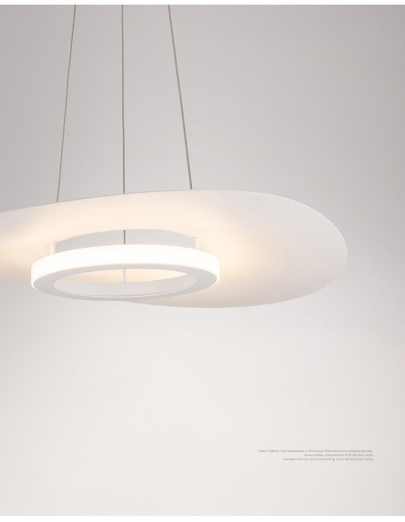 Modern Round Aluminum Led Pendant Lights For Living Room Dining Room LED Chandelier(WH-AP-586)