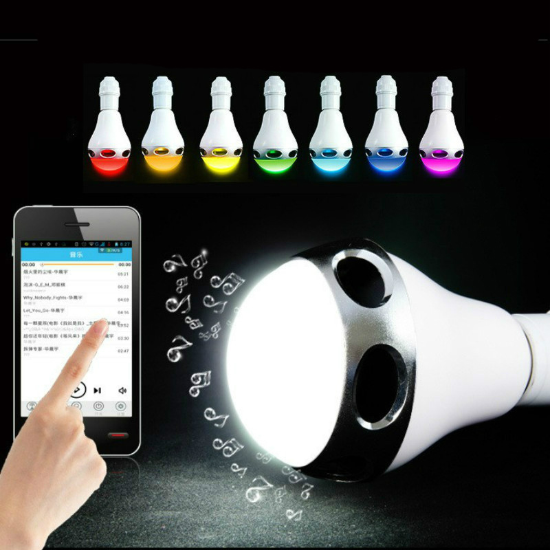 Bluetooth led bulb,led bulb with Bluetooth,led bulb with speaker