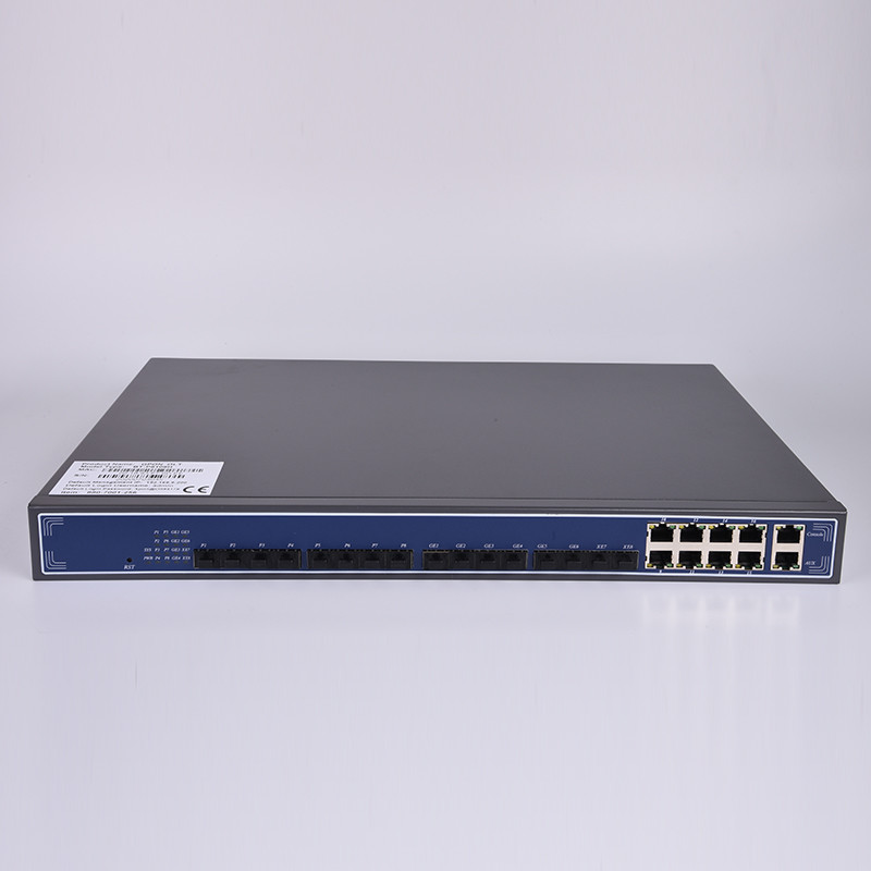 Broadcom Chipset Comparable 8 PORT 2*10GE 4*GE GPON OLT