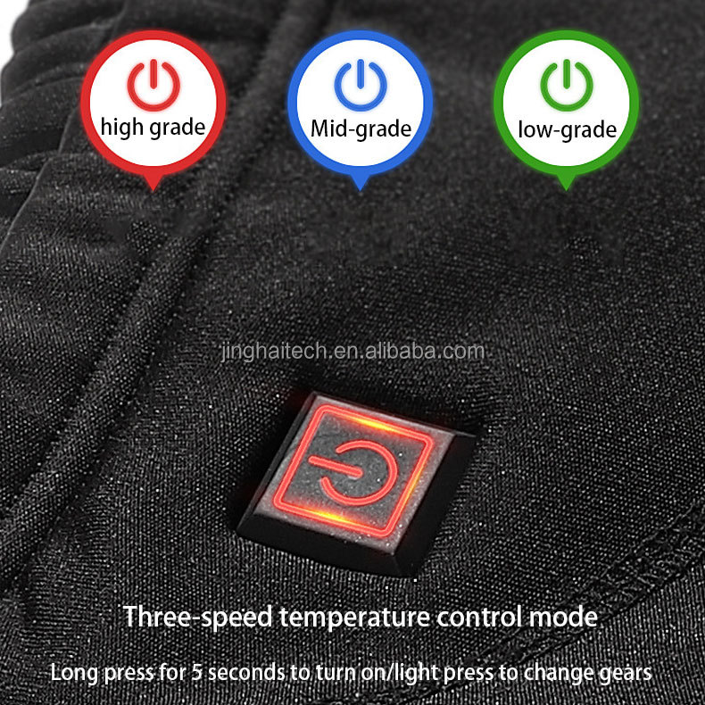 100% Cotton Rechargeable Heated Vest Pants Multifunctional Elastic Waist
