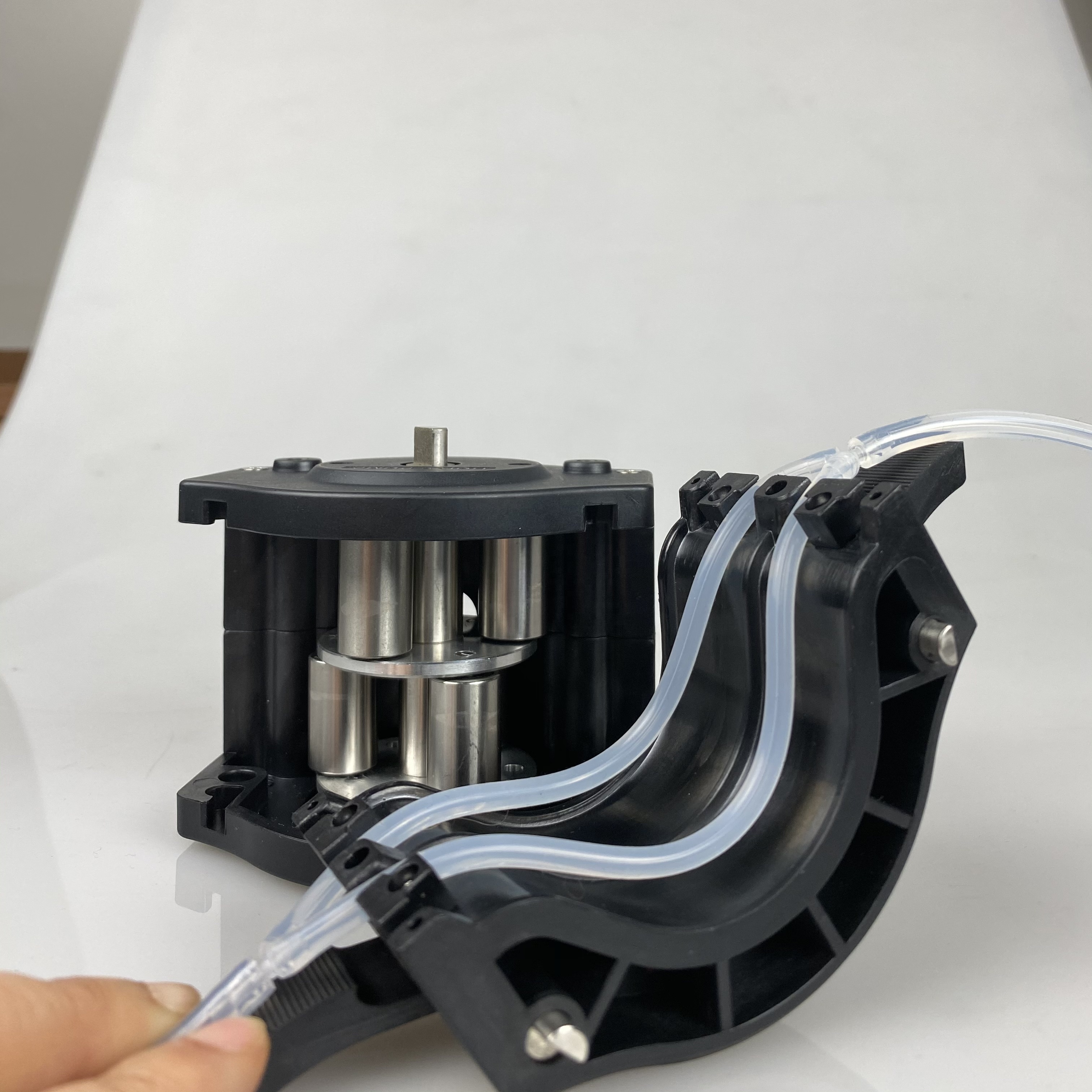 DMD15 Low Pulse Peristaltic Pump Head for Beverage Industry
