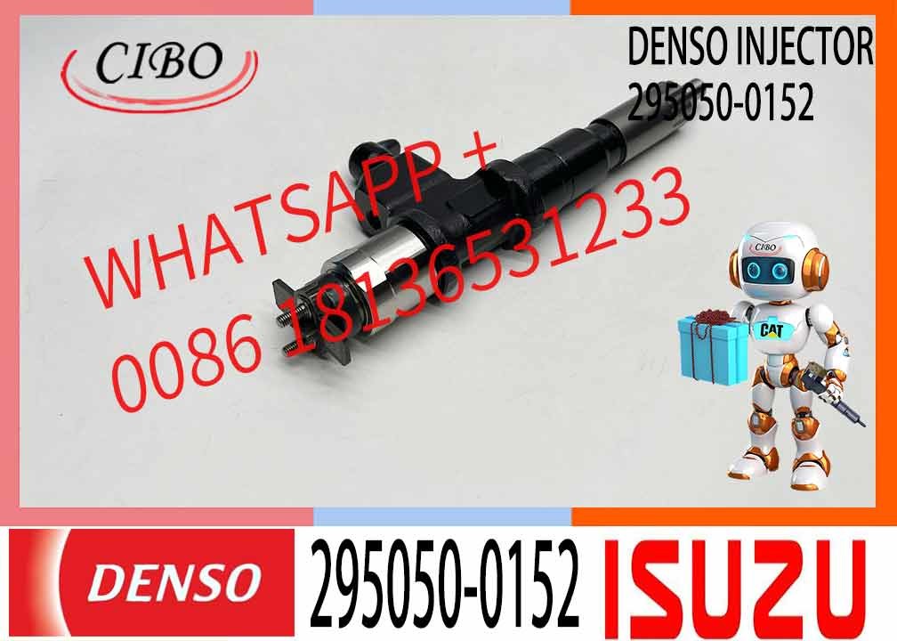 denso Fuel Injector 295050-0152 8-97622719-2 8-97622719-3 for Isuzu 6WG1 6WF1 Diesel Engine