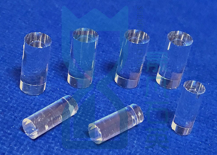 CNC Finish Quartz Glass Rod Milling Optical Cylinder Clear Fused For Solar Semiconductor