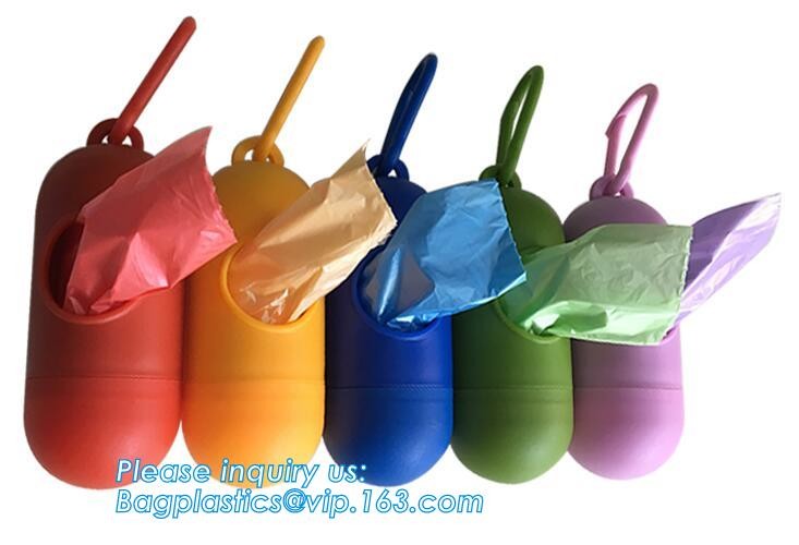 High Quality Eco-friendly Degradable Fashion With Printing Doggy Pet Dog Waste Poop Bags, Eco friendly pet dog waste poo