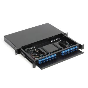 Rack Mount Slidable Fiber Distribution Unit Ftth Junction Box