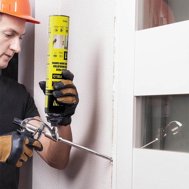 Eco Friendly High Yield Expanding Foam Quick Curing For Joints Sealing And Filling
