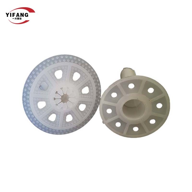 60mm Fixing HDPE Xps Foam Board Fasteners / Anchors For Insulation Wall