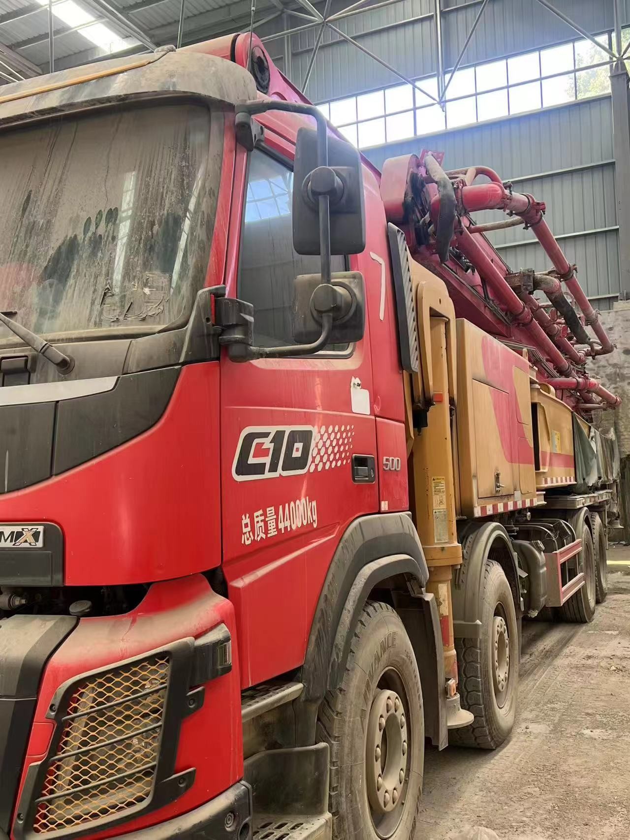62m concrete pump truck, Sany pump truck price, high-efficiency concrete pumping equipment