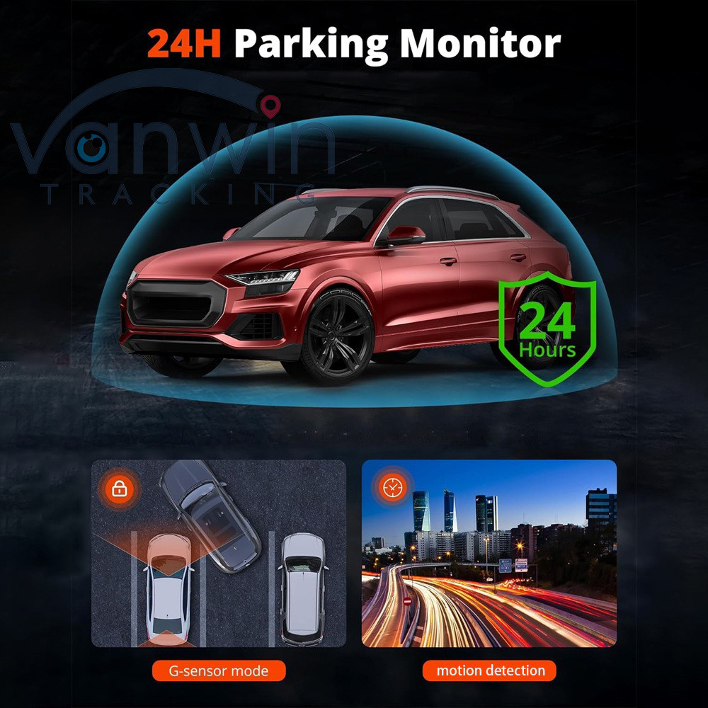 4G Driving Recorder 2K Rear Recording AHD Real Time Recording WiFi Browsing