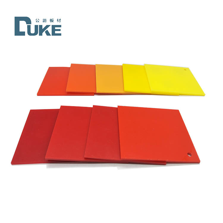 DUKE Colorful 4x8 Plexiglass Sign Acrylic Sheets UV Resistant
