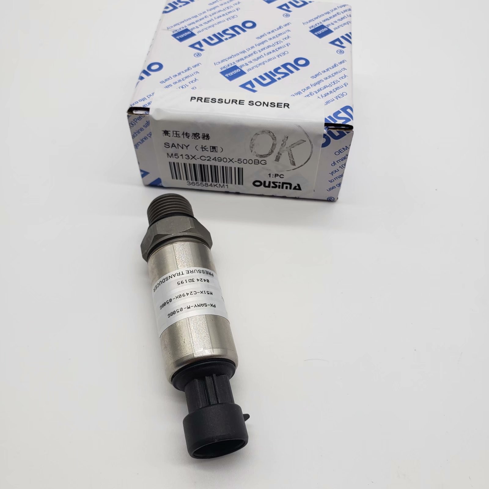 OUSIMA M513X-C2490X-500BG Excavator Pressure Sensor Switch high Pressure Sensor For SANY Series Snay