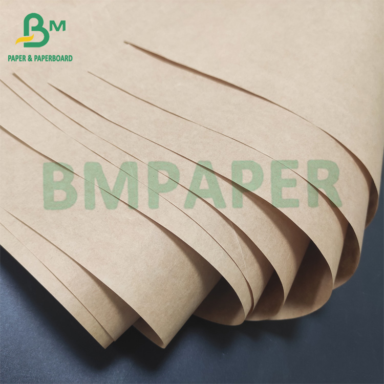 80gsm 90gsm Thickened Kraft Paper High Strength Kraft Bags Paper For Cements