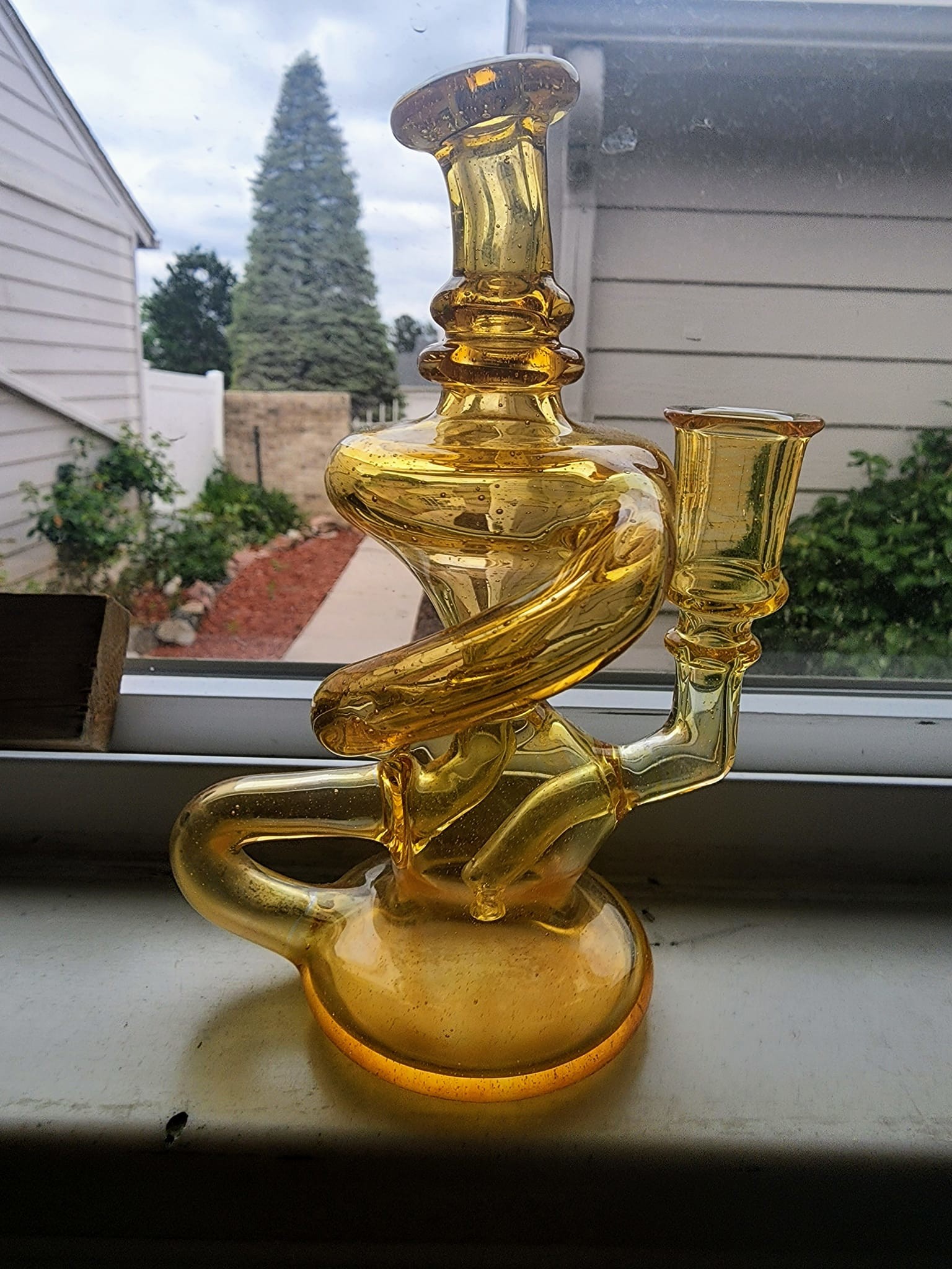 18 Inches Glass Water Pipes 5mm Glass Beaker Bong Ice Catcher Bongs Hookah