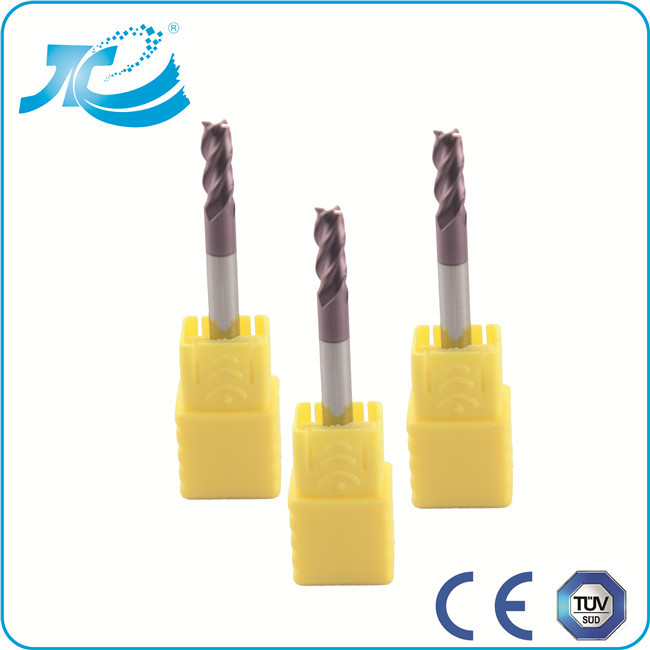HRC 55 High Feed End Mills For Stainless Steel Solid Carbide Cutter Tool