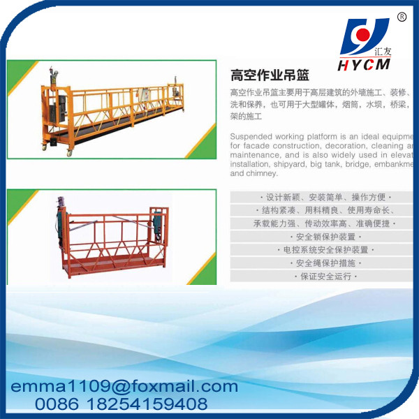 OEM 2t Cage Load Building Elevator Galanized and Aluminum Materials Safety Device