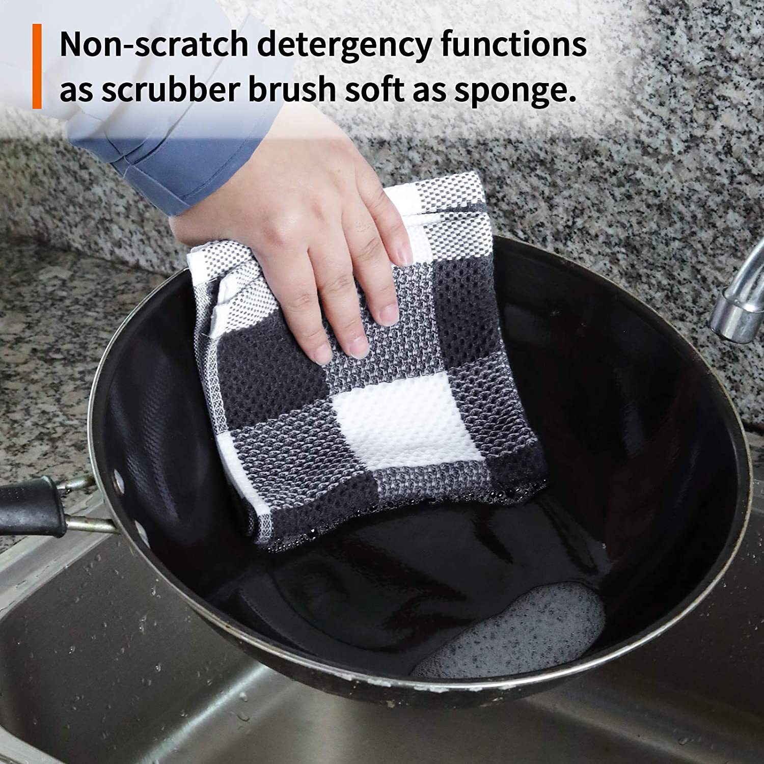 Thickened Square Waffle Towel Cotton Material for Absorbent Gift Manufacturers Spot