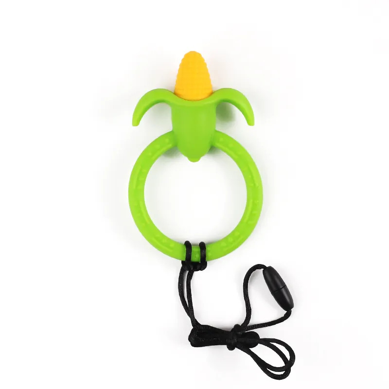 Unisex Nontoxic Baby Silicone Toys Sensory Teether Multipurpose