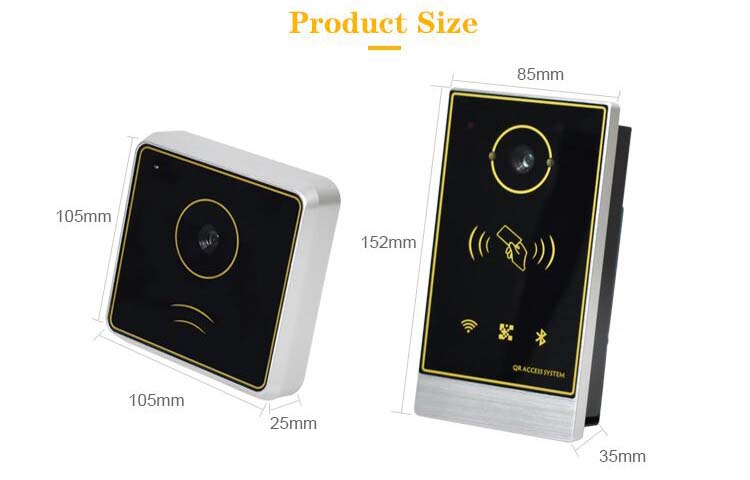 RD006 RFID 2D QR Code Reader Wifi Barcode Scanner for Access Control