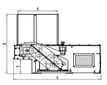 Flake Plastic Waste Shredder Machine Carton Paper 2000kg/H Water Bottle