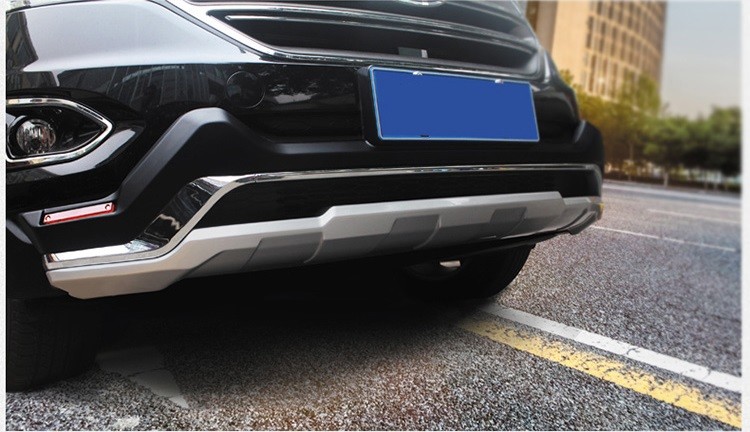 Plastic ABS Car Bumper Guard for FORD EDGE 2015 , Front Guard and Rear Guard