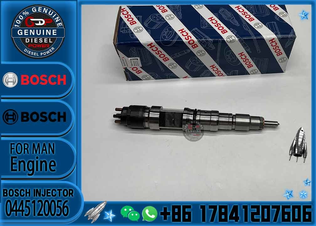 High Performance Diesel Engine Parts 0445120053 0445120055 0445120056 Fuel Injector For MAN Diesel Engine