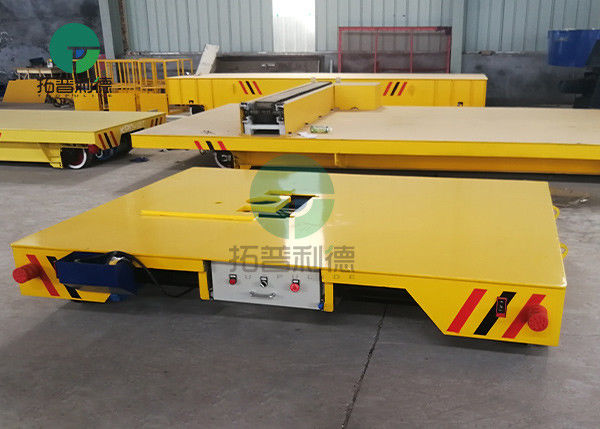 5 Ton Motorized Tool Steerable Material Transfer Trackless Electric Handling Car On Wheels