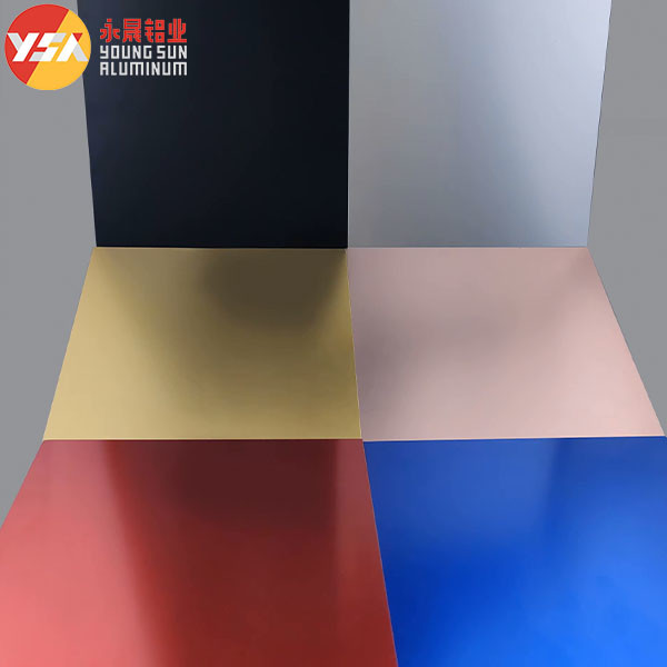 5052 Anodized Aluminum Sheet 2mm 3mm 4mm Black Blue Red Rose Gold Plate