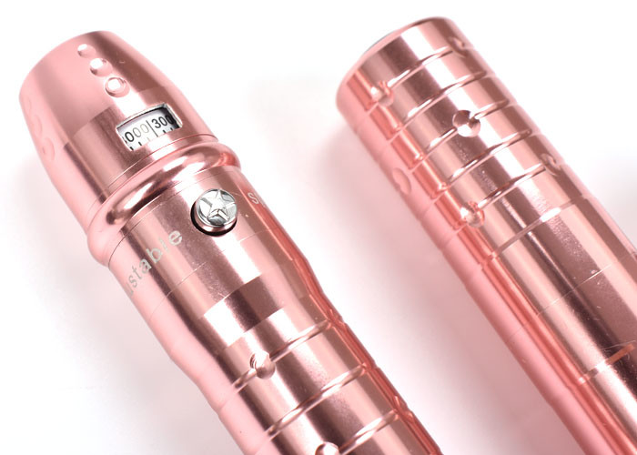 Silver / Rose Permanent Makeup Pen Machine And Microblading Gun