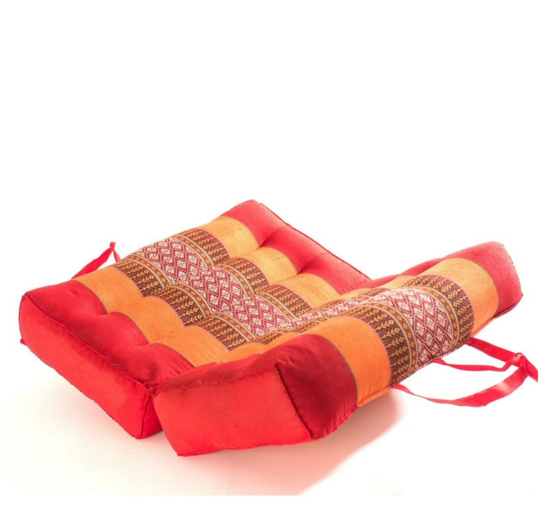 Medium Foldable Sustainable 14.7"X16"X3" Yoga Bolster Pillow Yoga Cushion