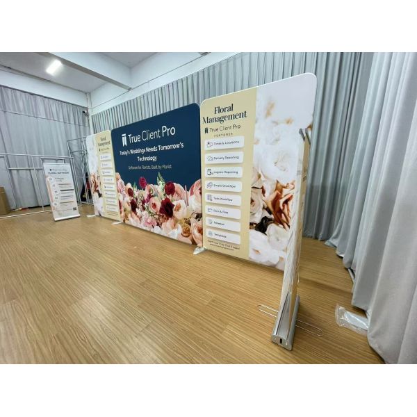 10x20ft Modular Trade Show Displays 20x20ft Trade Show Backdrop