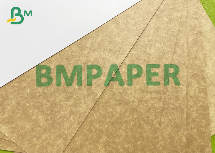 200g 300g White Coated Kraft Back Paper For Frozen Food Overpacks