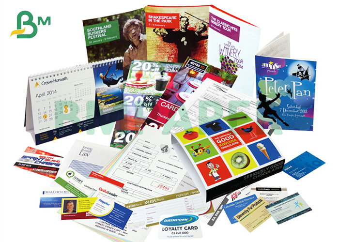 Thick 230gsm 300gsm Bond Paper Uncoated Woodfree Paper White 76cm 