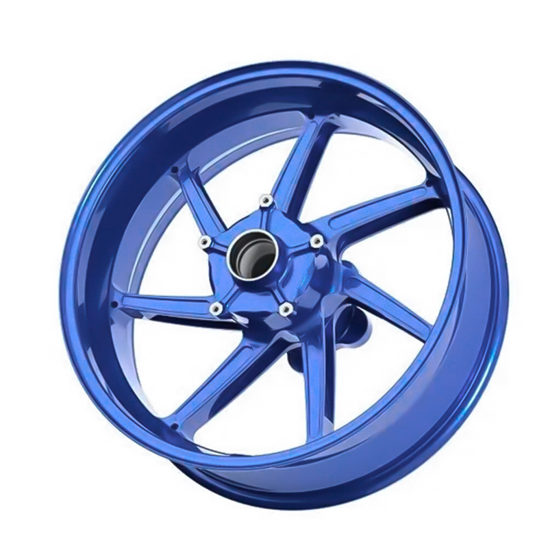 Motorcycle Wheel CNC Machining Aluminium Parts Service Practical