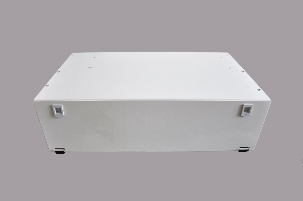 24 Port 2U Height Fiber Optic Patch Panel For Communication