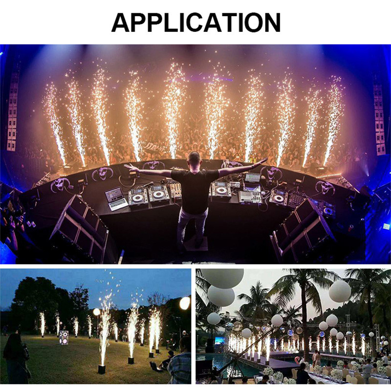 5 Meters Fireworks Cold Sparkler Machine For Party