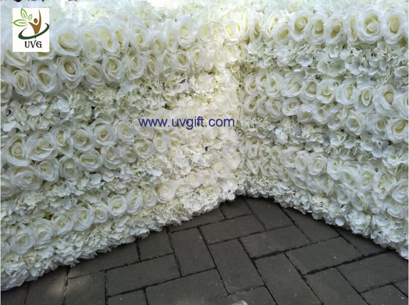 UVG 2.5 meters artificial rose and hydrangea flower entrance for wedding hall decoration CHR1145